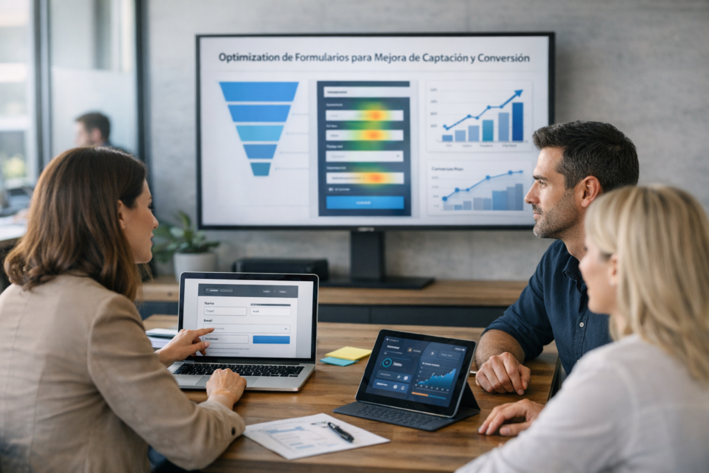 Optimiza Formularios para Aumentar Conversión y Captación de Leads