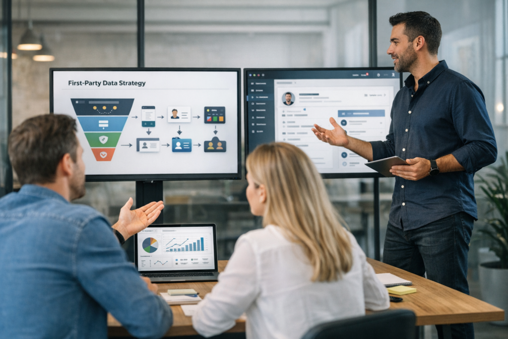"Maximiza Conversiones con Arquitectura de First-Party Data Eficaz"