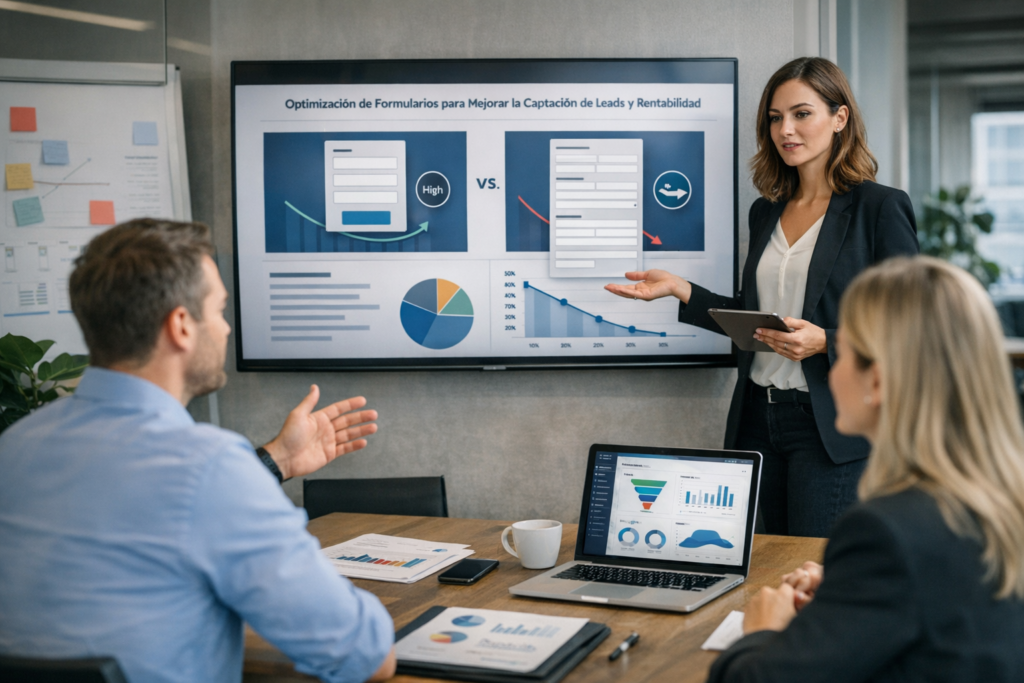 Optimización de Formularios B2B: Mejora Conversión y Rentabilidad