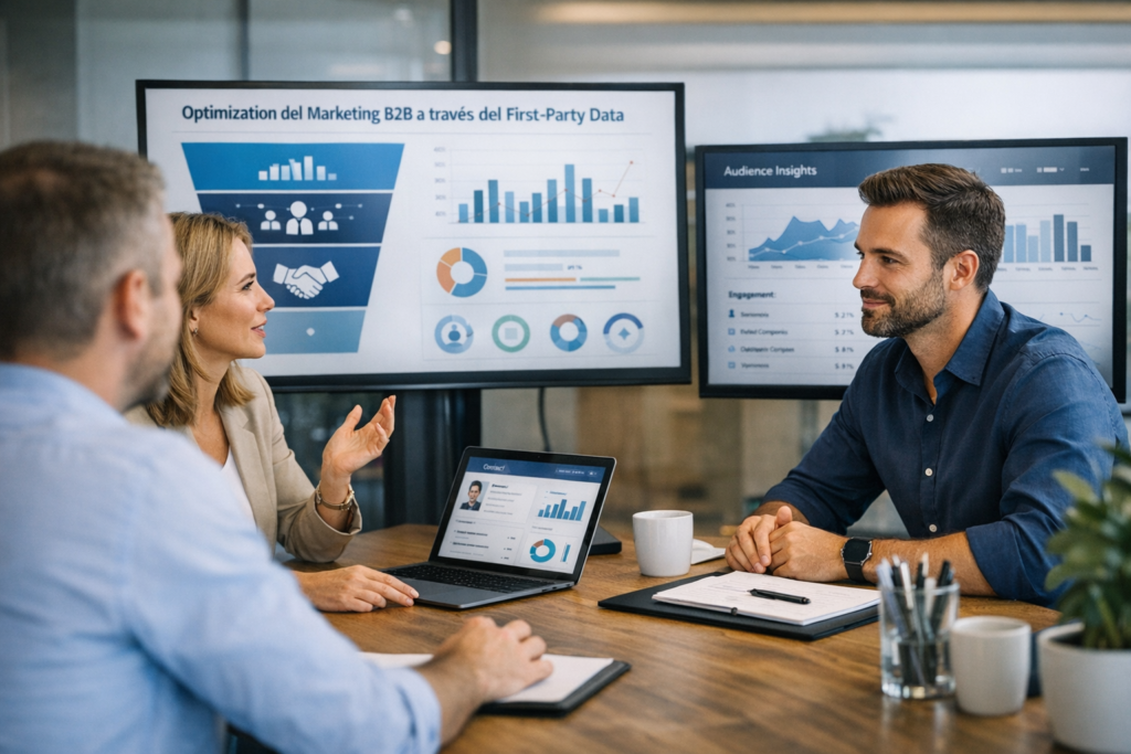 Potencia tu Estrategia B2B: Aprovecha el First-Party Data para Mejorar Conversión y Captación